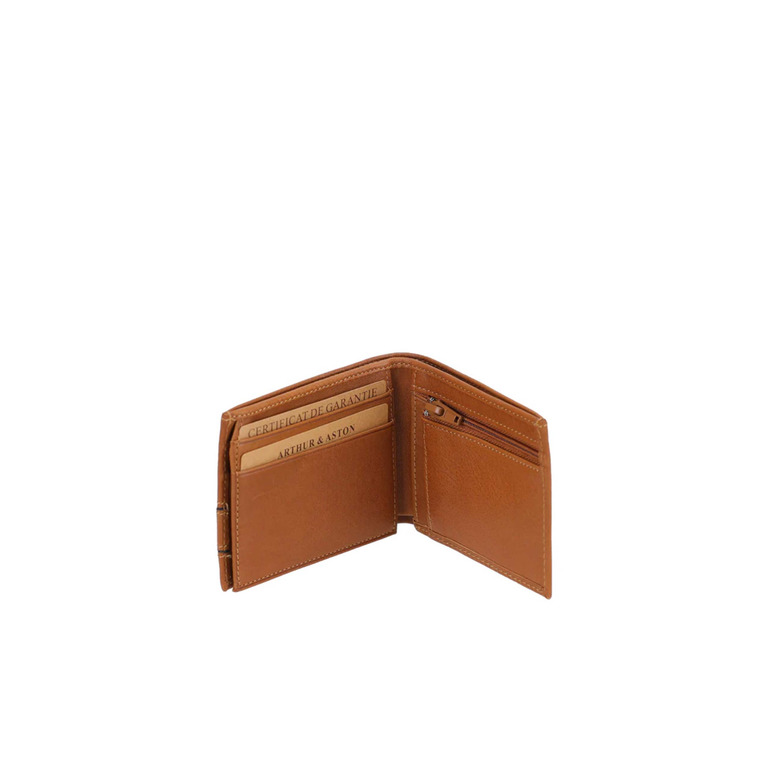 Arthur & Aston wallet cognac 2