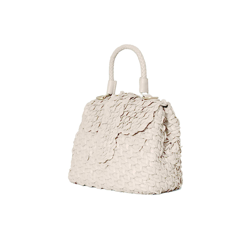 Allan K handbag ecru 2