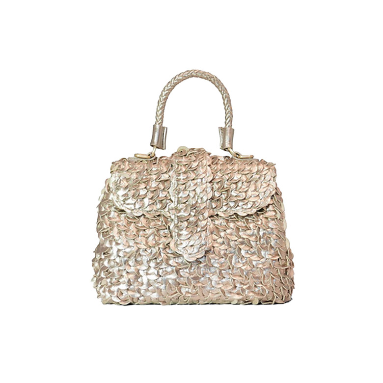 Allan K handbag gold