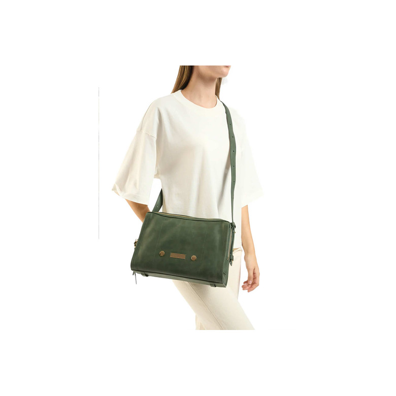 Clio Goldbrenner schultertasche grÜn 3