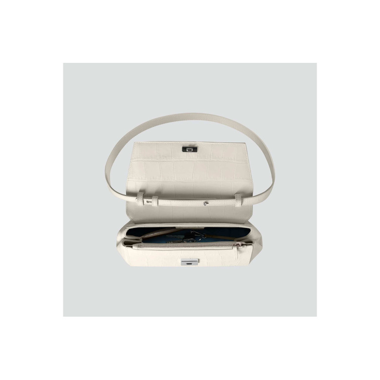 Kaai handtasche weiss 2
