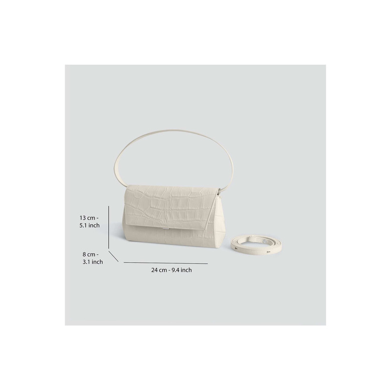 Kaai handtasche weiss 3