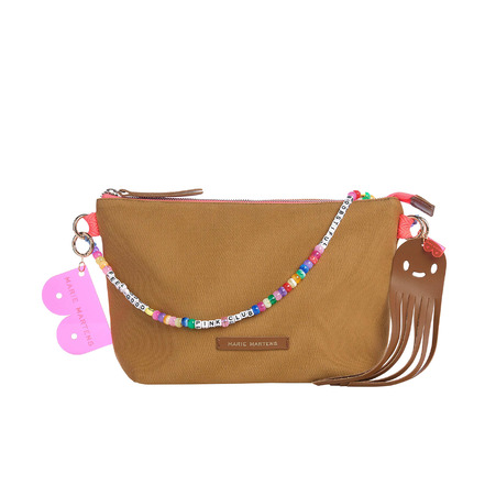 Marie Martens makeup tasche braun