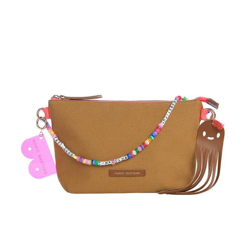 Marie Martens trousse de maquillage brun 1