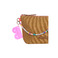 Marie Martens trousse de maquillage brun 3