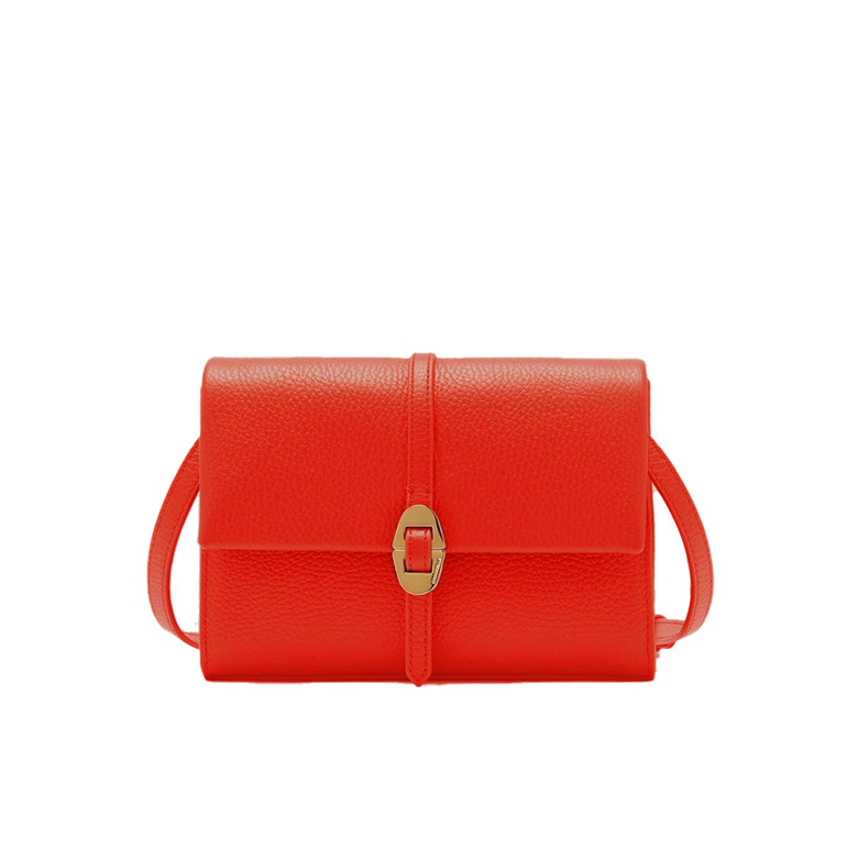 Coccinelle umhängetasche rot
