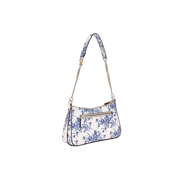 Guess schultertasche blau 2