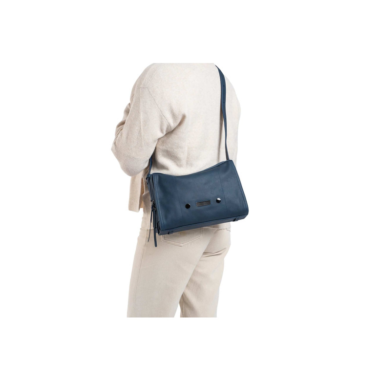 Clio Goldbrenner schultertasche blau 4