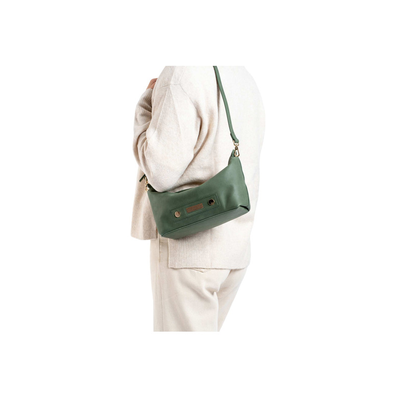 Clio Goldbrenner schultertasche grÜn 4