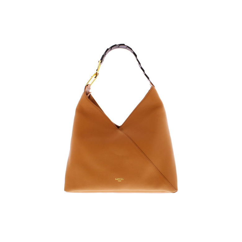 Lancel sac porté épaule camel 1