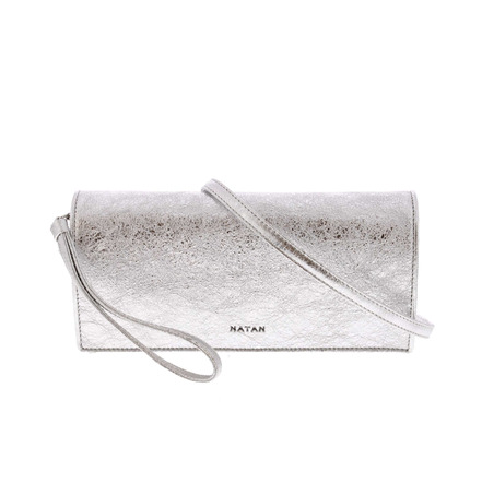 Natan sac bandoulière argent