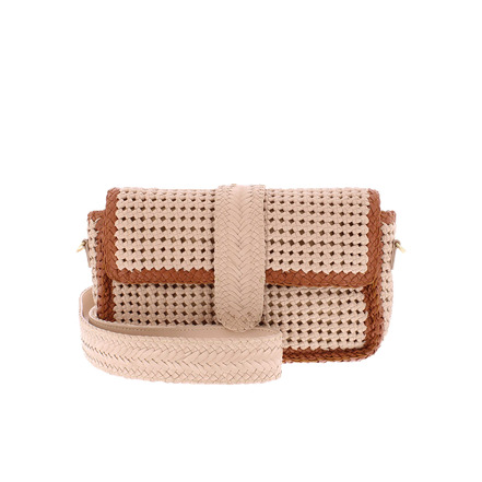 Allan K sac bandoulière brun