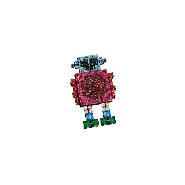 Essentiel broche multicolor 1