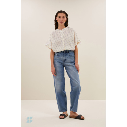 By-bar blouse ecru
