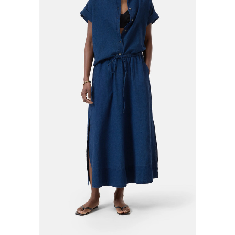 Closed rok blauw 2