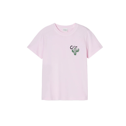 Closed t-shirt roze