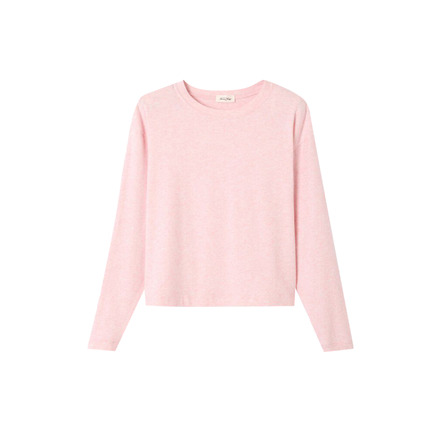 American Vintage t-shirt roze