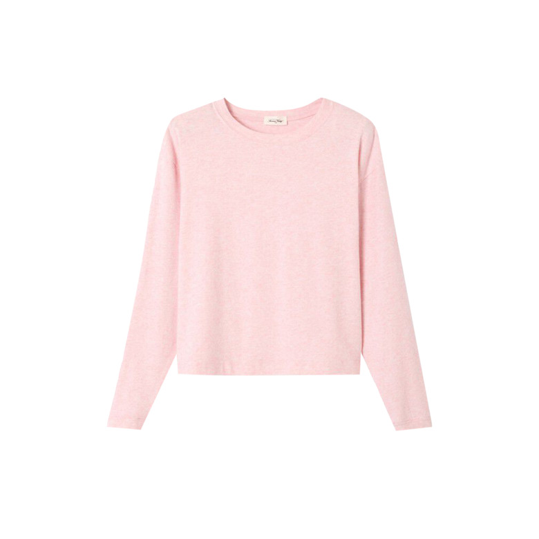 American Vintage t-shirt roze