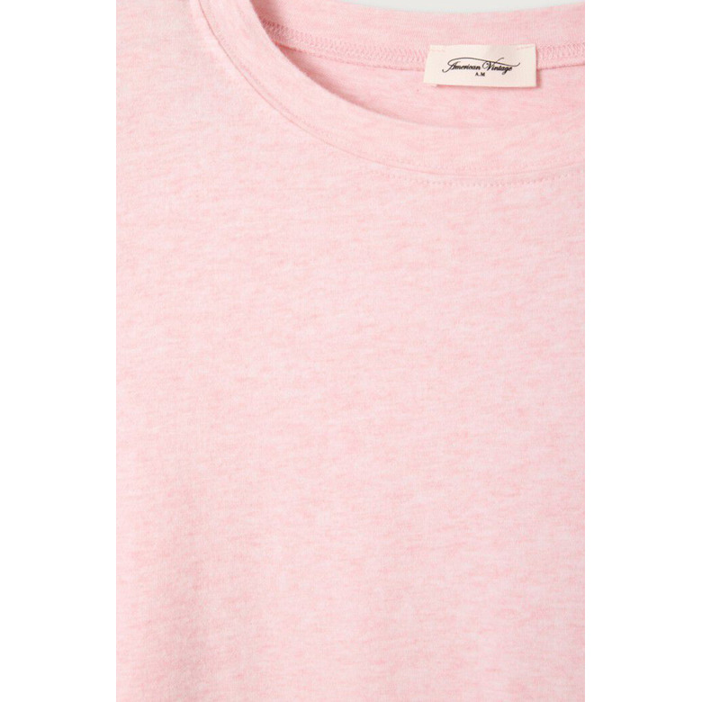American Vintage t-shirt roze 2
