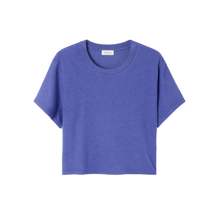 American Vintage t-shirt paars