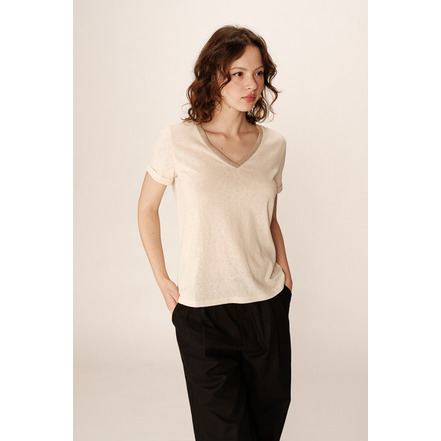 Grace & Mila t-shirt beige