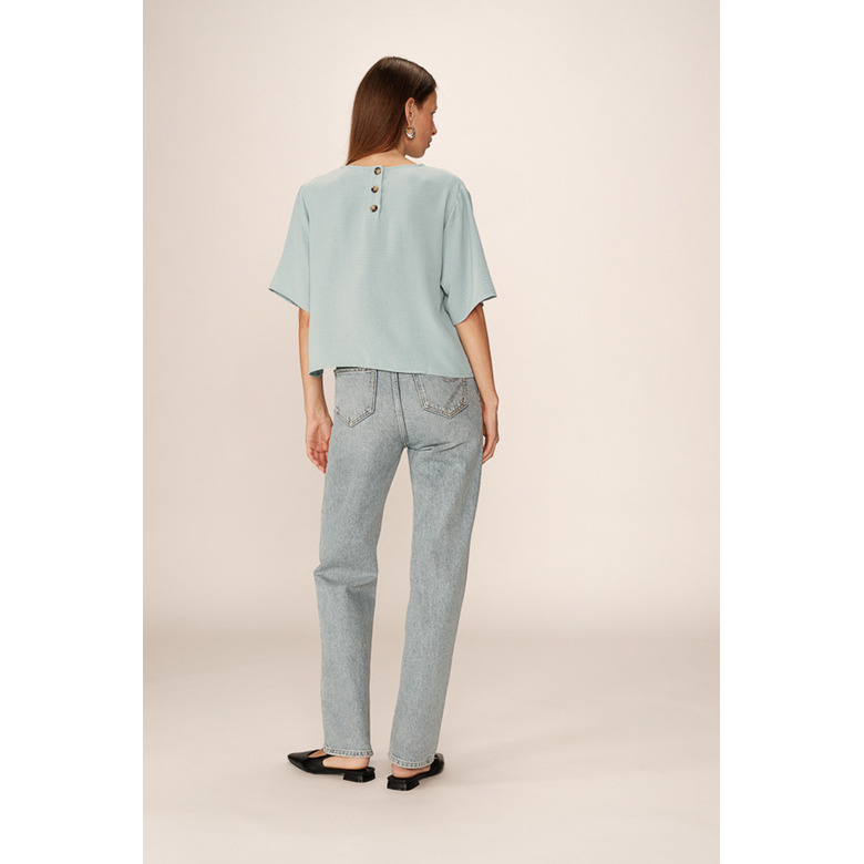 Grace & Mila blouse blue 2
