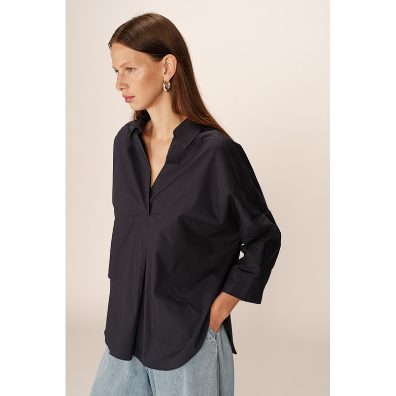 Grace & Mila blouse blue 2