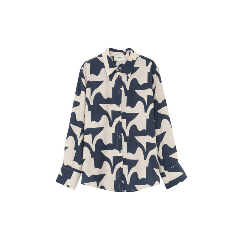 Grace & Mila blouse blue