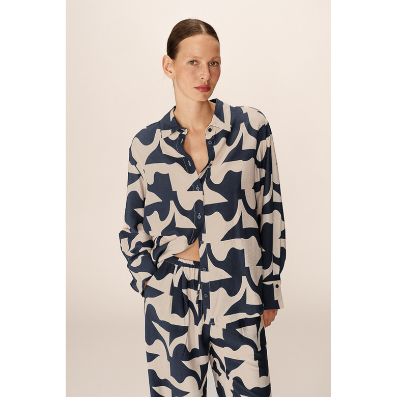 Grace & Mila blouse blue 2