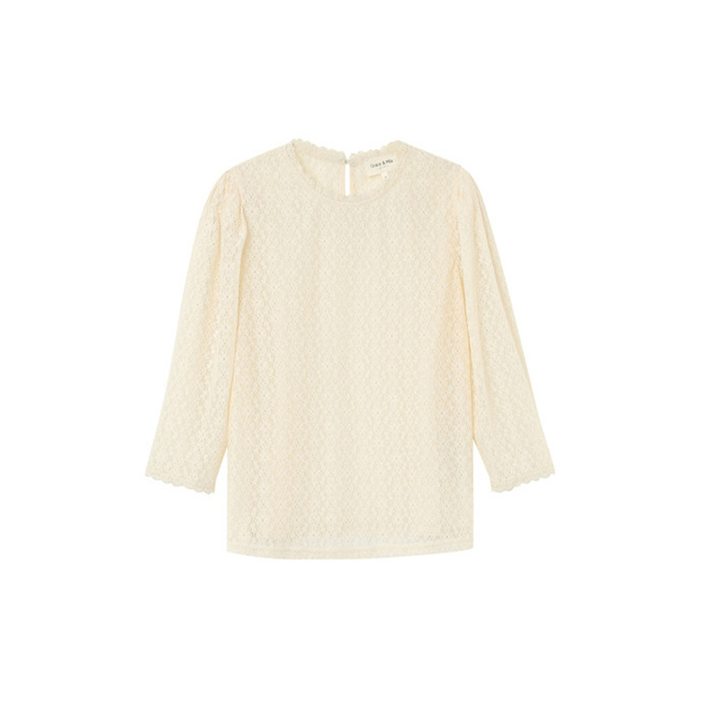 Grace & Mila blouse ecru