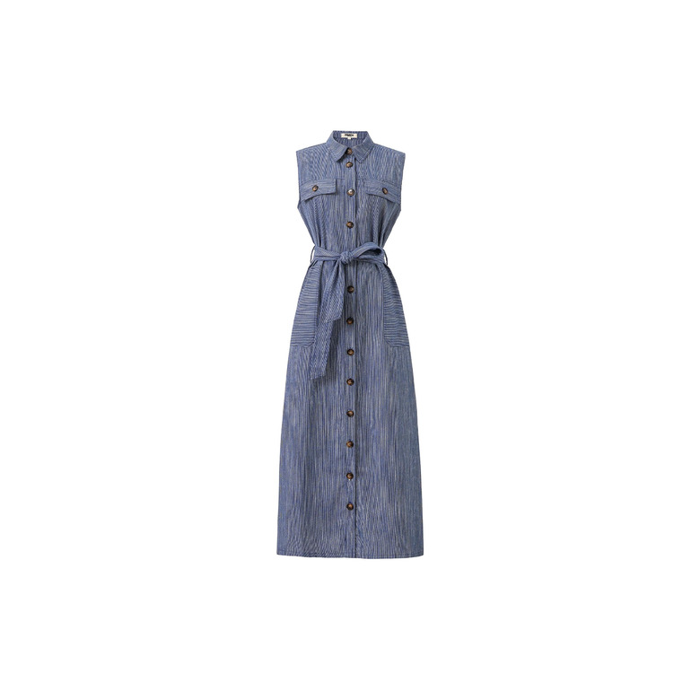 Frnch jurk blauw