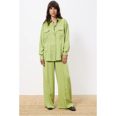 Frnch blouse groen