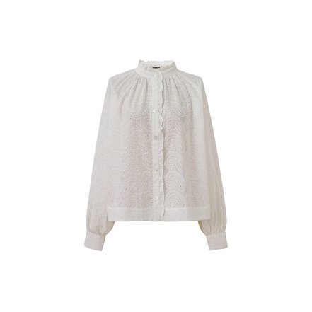 Frnch blouse wit