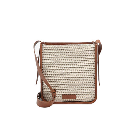 Etrier crossbody cognac