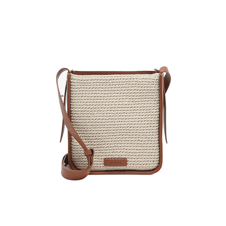 Etrier crossbody cognac