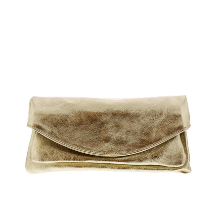 Andrea Cardone clutch gold