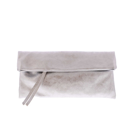 Andrea Cardone clutch silver