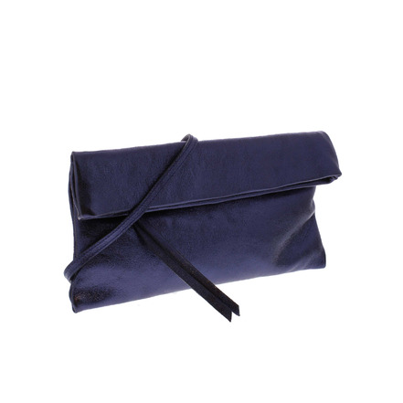Andrea Cardone clutch blue