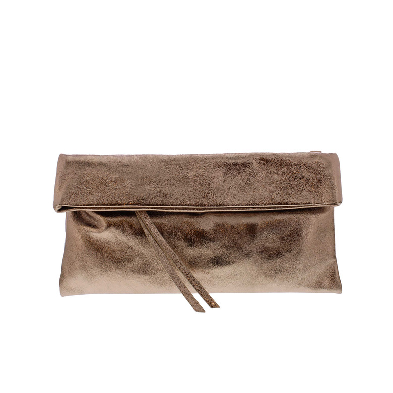 Andrea Cardone clutch bronze 1