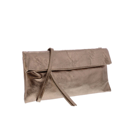 Andrea Cardone clutch bronze