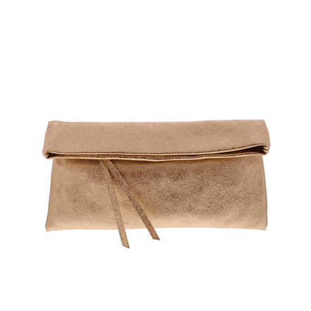Andrea Cardone clutch bronze