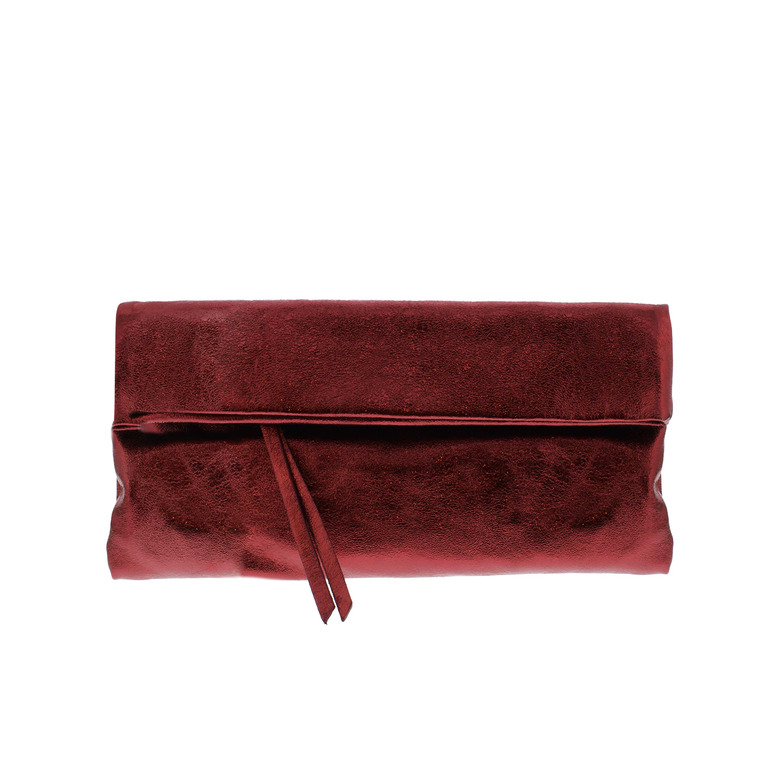 Andrea Cardone clutch red