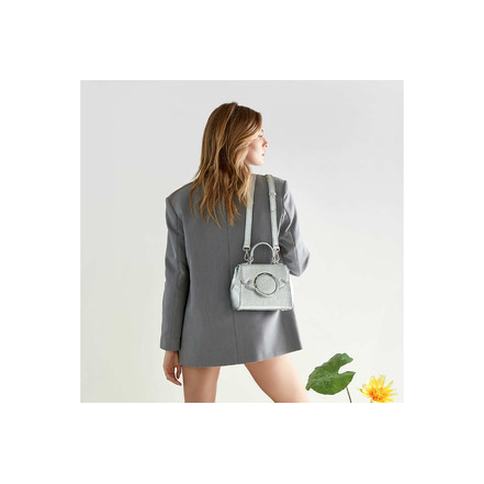 Nathan-baume handtasche silber