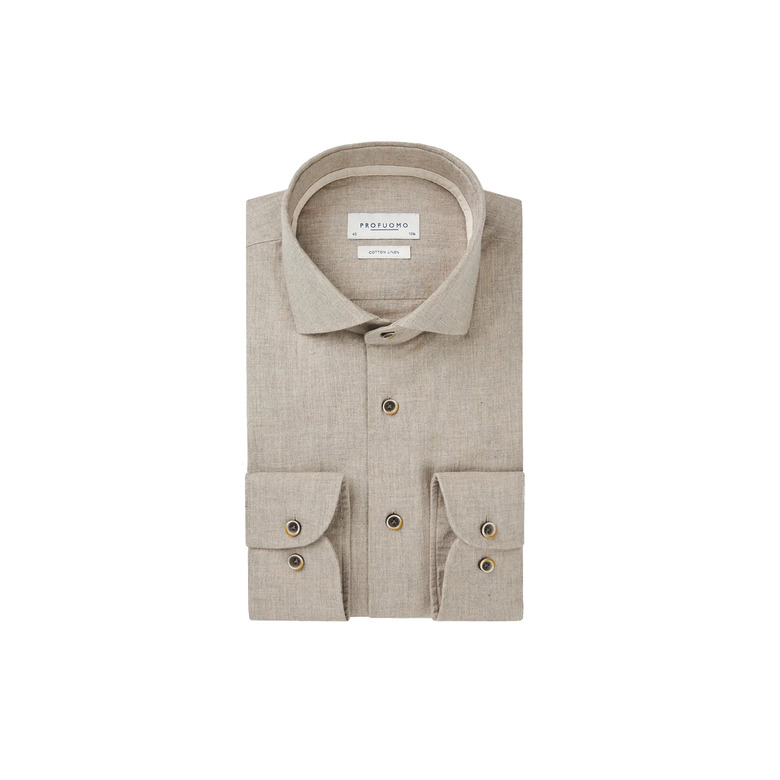 Profuomo chemise beige