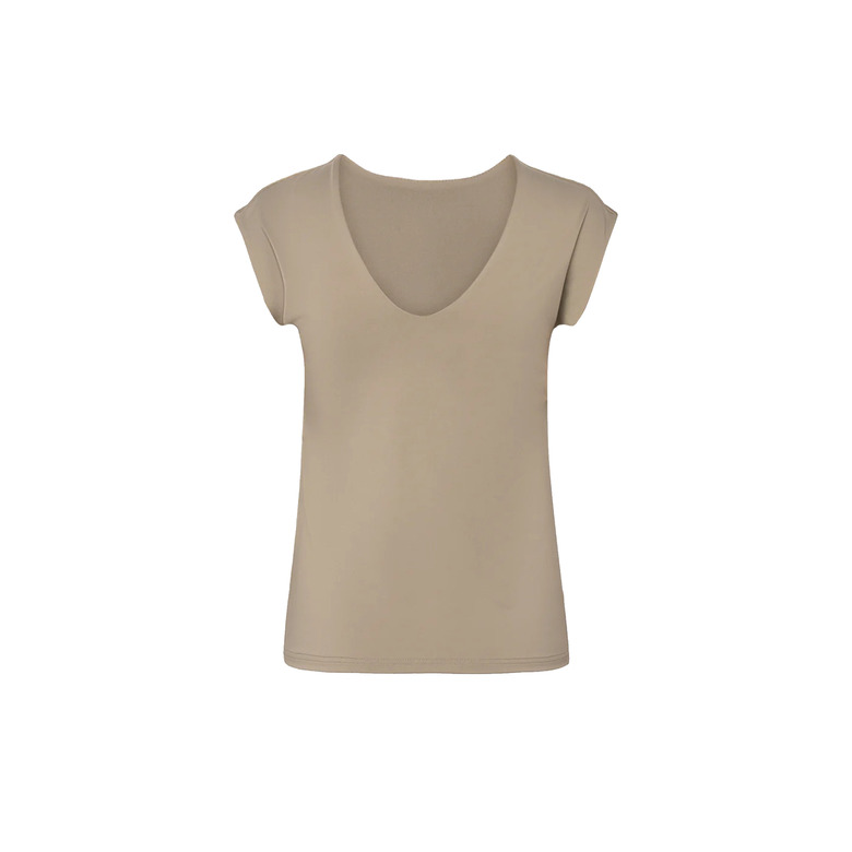 Rosemunde t-shirt taupe 1