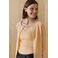 Rosemunde cardigan orange 2