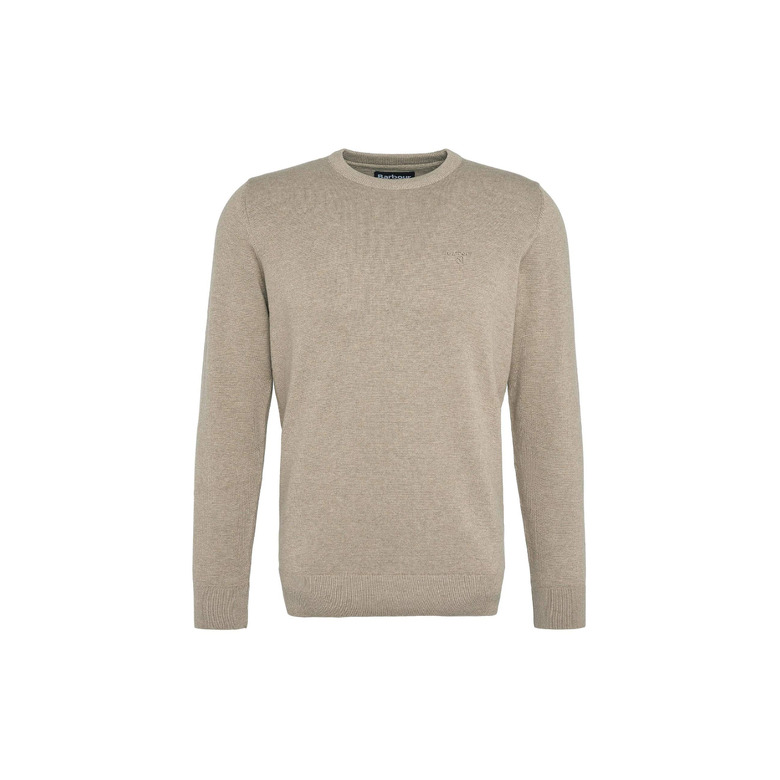 Barbour sweater lightbrown 1