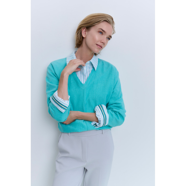 Yaya sweater blue 2