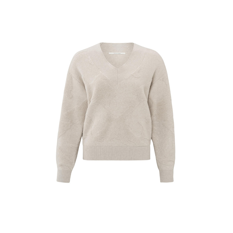 Yaya trui beige