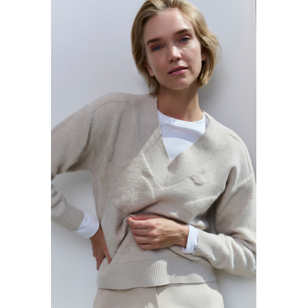 Yaya trui beige
